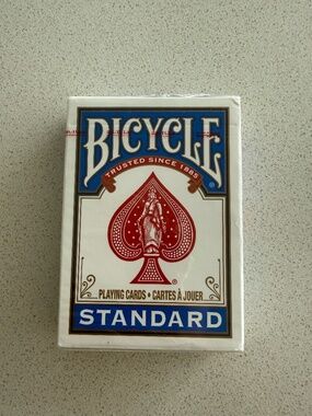 Bicycle Standard Playing Cards Sealed Deck Poker Size Unopened Deck of Cards
